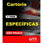 1ª Fase Cartórios - São Paulo - Matérias Específicas - KUMPEL (VFK 2024)